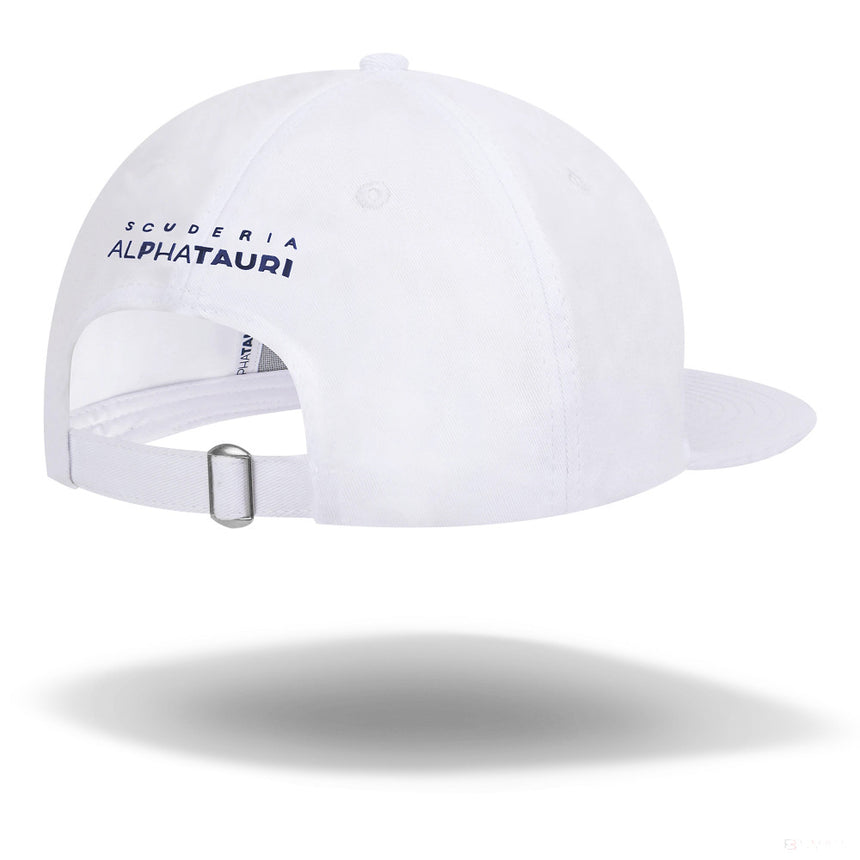 Kšiltovka Alpha Tauri Flatbrim, týmová, dospělá, bílá, 2021 - FansBRANDS®