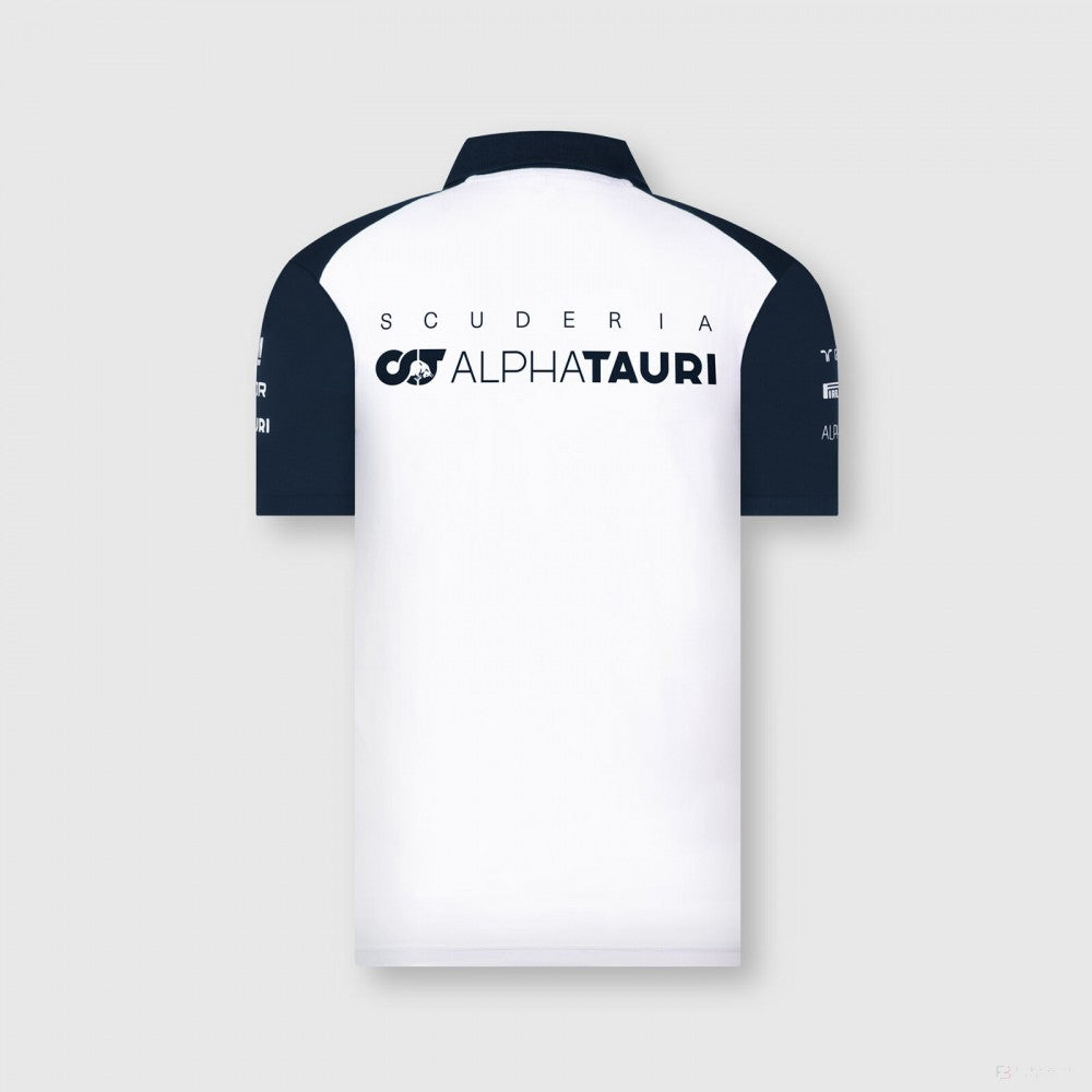 Scuderia Alpha Tauri, Man, Team Polo, White 2022
