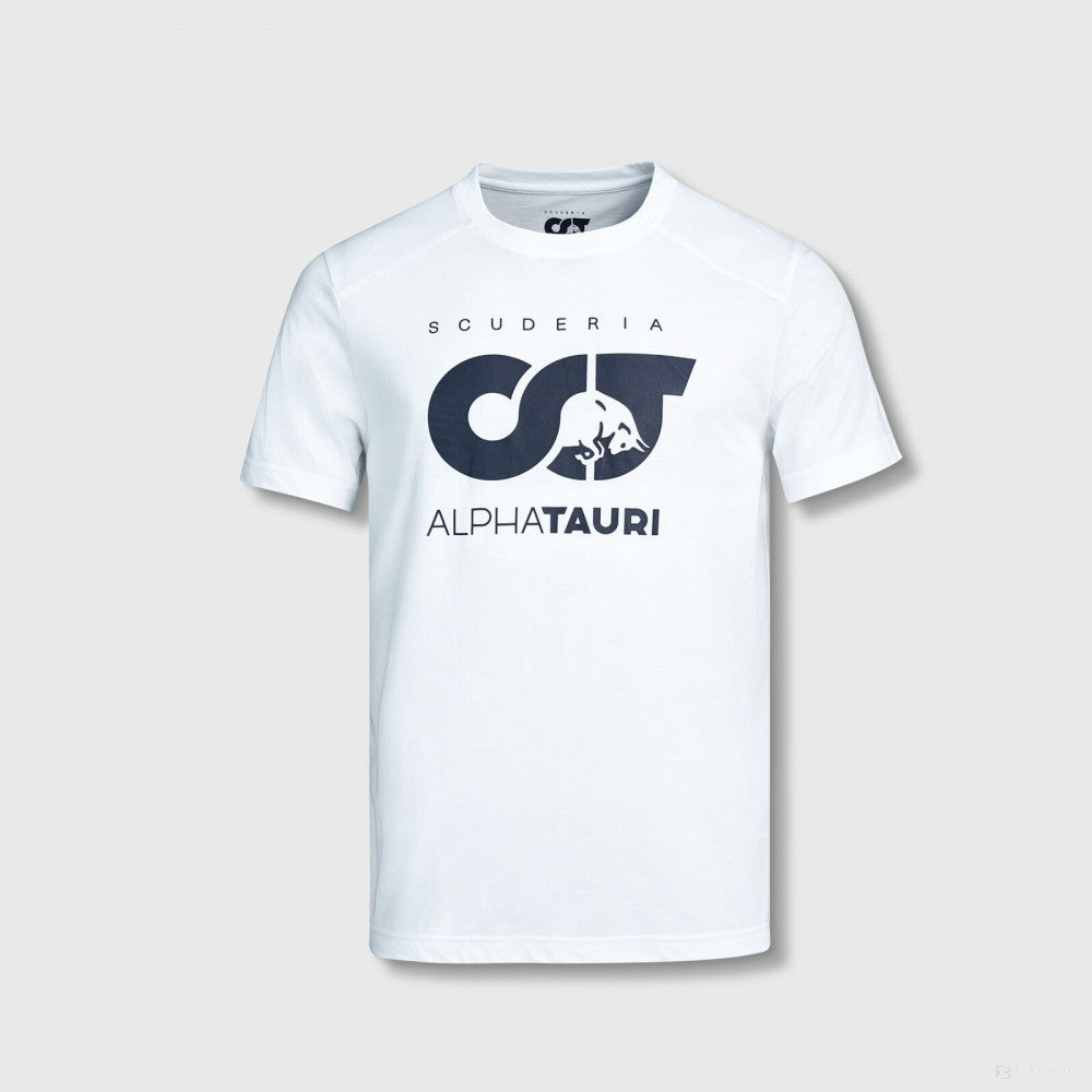 Scuderia Alpha Tauri, Fanwear, Kids, Logo,T-shirt, White 2022