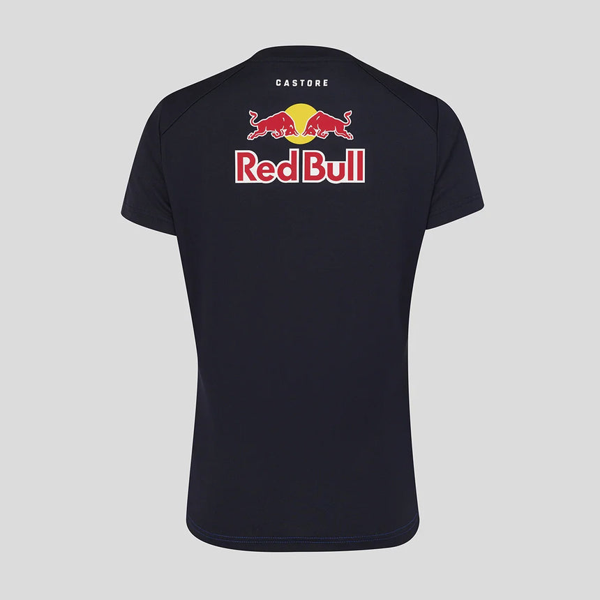 Red Bull tričko pro ženy, modré, s logem týmu a Max Verstappenem, 2026