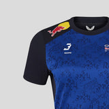 Red Bull tričko pro ženy, modré, s logem týmu a Max Verstappenem, 2026