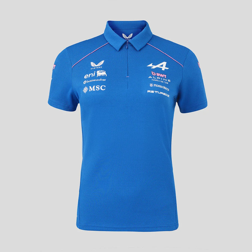 Alpine polo pro ženy, modrá, týmová, 2026