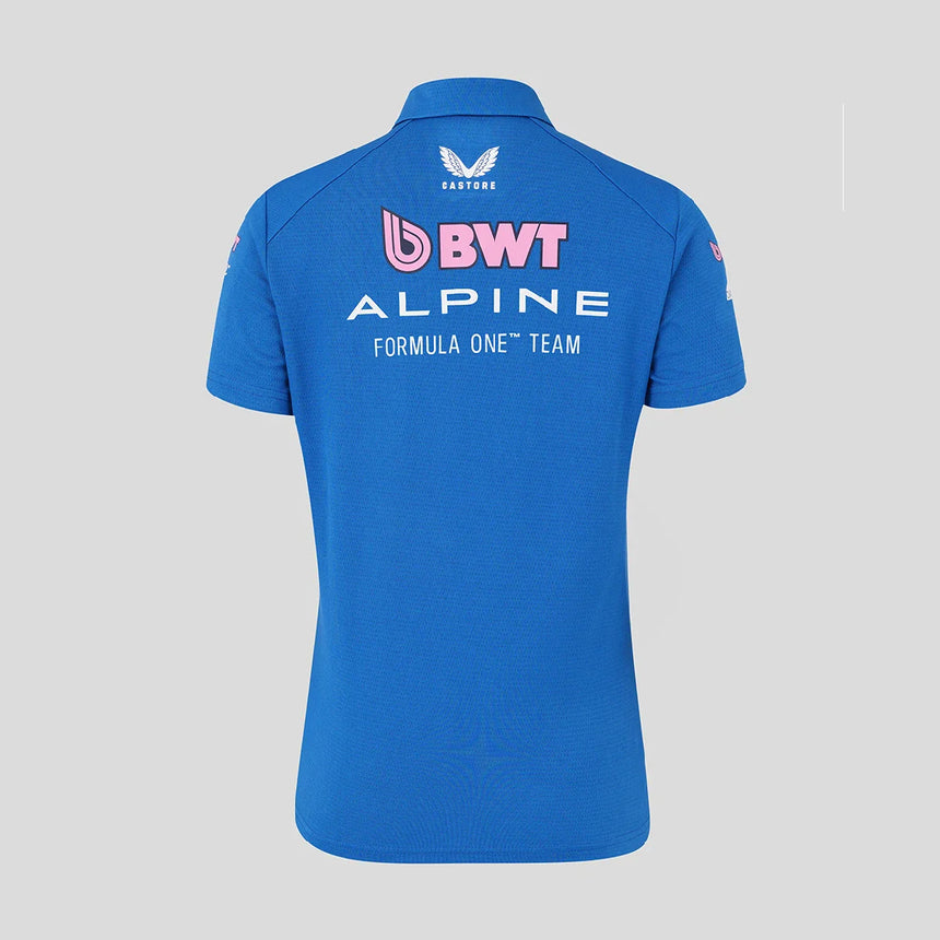 Alpine polo pro ženy, modrá, týmová, 2026