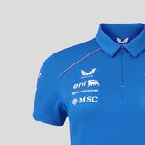 Alpine polo pro ženy, modrá, týmová, 2026