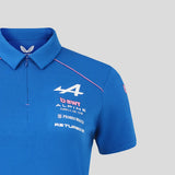 Alpine polo pro ženy, modrá, týmová, 2026