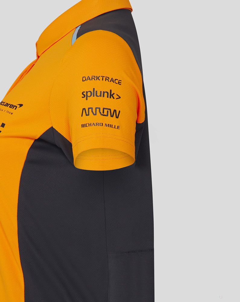 McLaren polo, team, women, Lando Norris, papaya, 2023