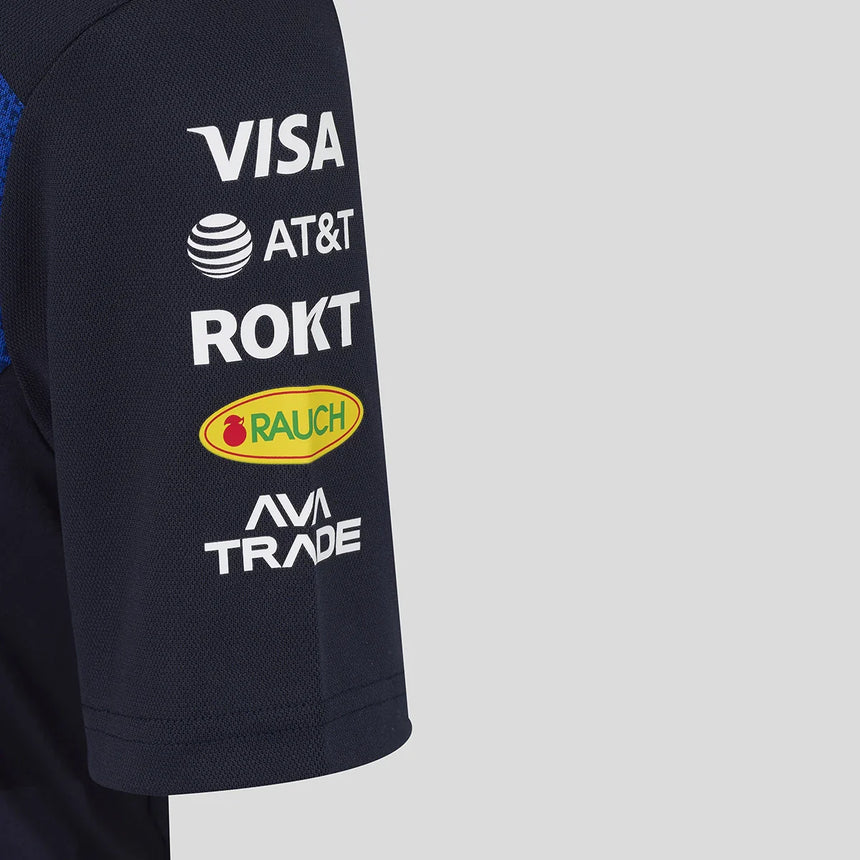 Red Bull polo pro děti, týmové modré