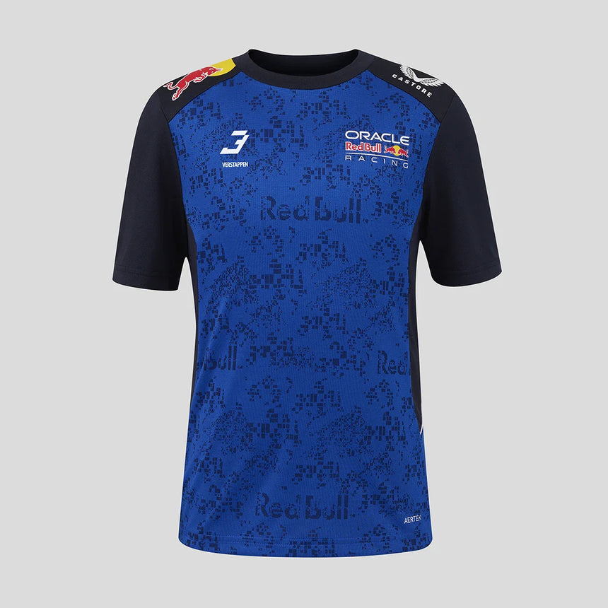 Dětské tričko Red Bull – tým Maxe Verstappena, modré, 2026