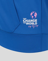 Dětská mikina Alpine s kapucí na zip, modrá