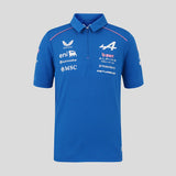 Alpine polo pro děti, modrá, tým Alpine F1, 2026