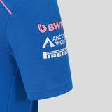 Alpine polo pro děti, modrá, tým Alpine F1, 2026