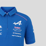 Alpine polo pro děti, modrá, tým Alpine F1, 2026