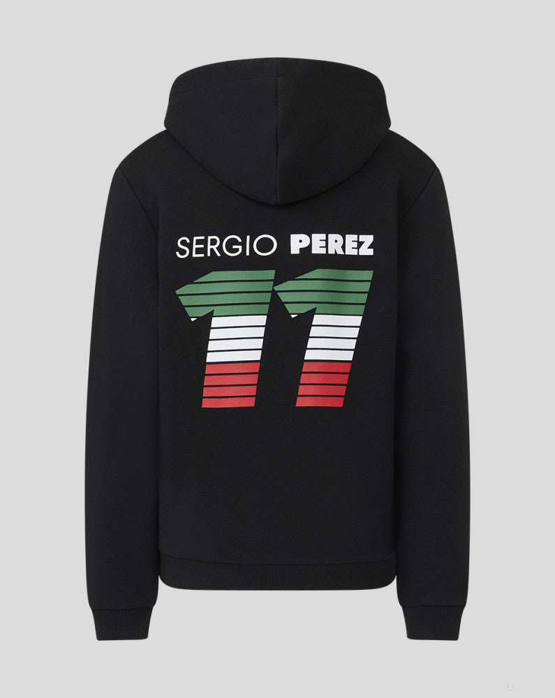 Red Bull Racing sweatshirt, hooded, Sergio Perez, OP1, kids, black - FansBRANDS®