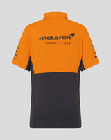 McLaren tričko s límečkem, Castore, týmové, dětské, oranžový, 2024 - FansBRANDS®