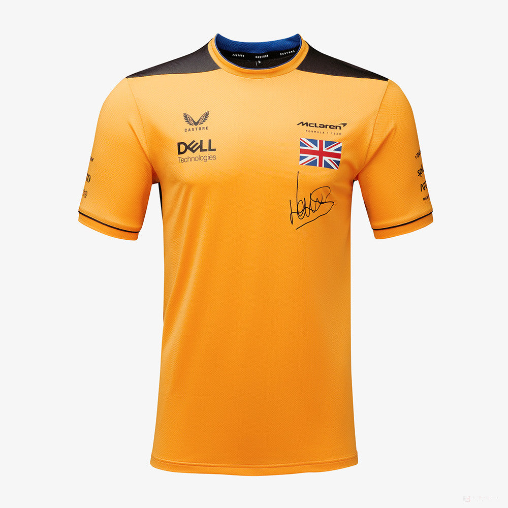 Tričko McLaren, Lando Norris Team, Orange, 2022 - FansBRANDS®