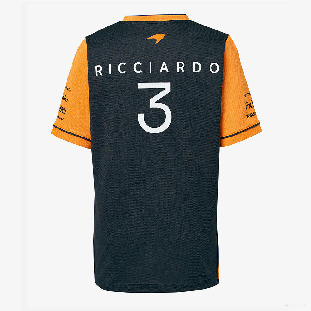 Tričko McLaren, Daniel Ricciardo Team, Orange, 2022 - FansBRANDS®