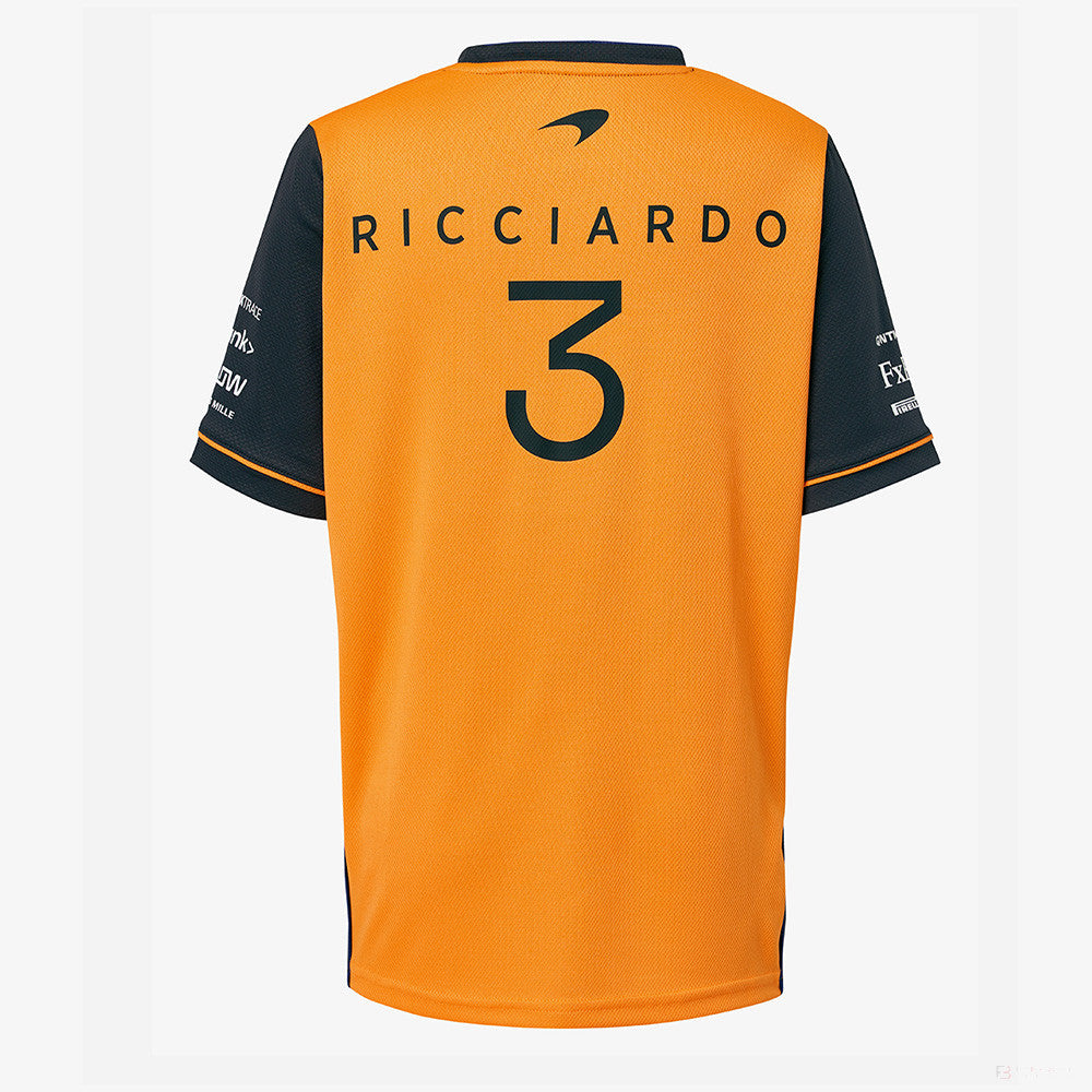 Tričko McLaren, Daniel Ricciardo Team, Grey, 2022 - FansBRANDS®