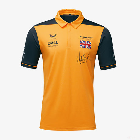 McLaren Polo, Lando Norris Team, Orange, 2022 - FansBRANDS®