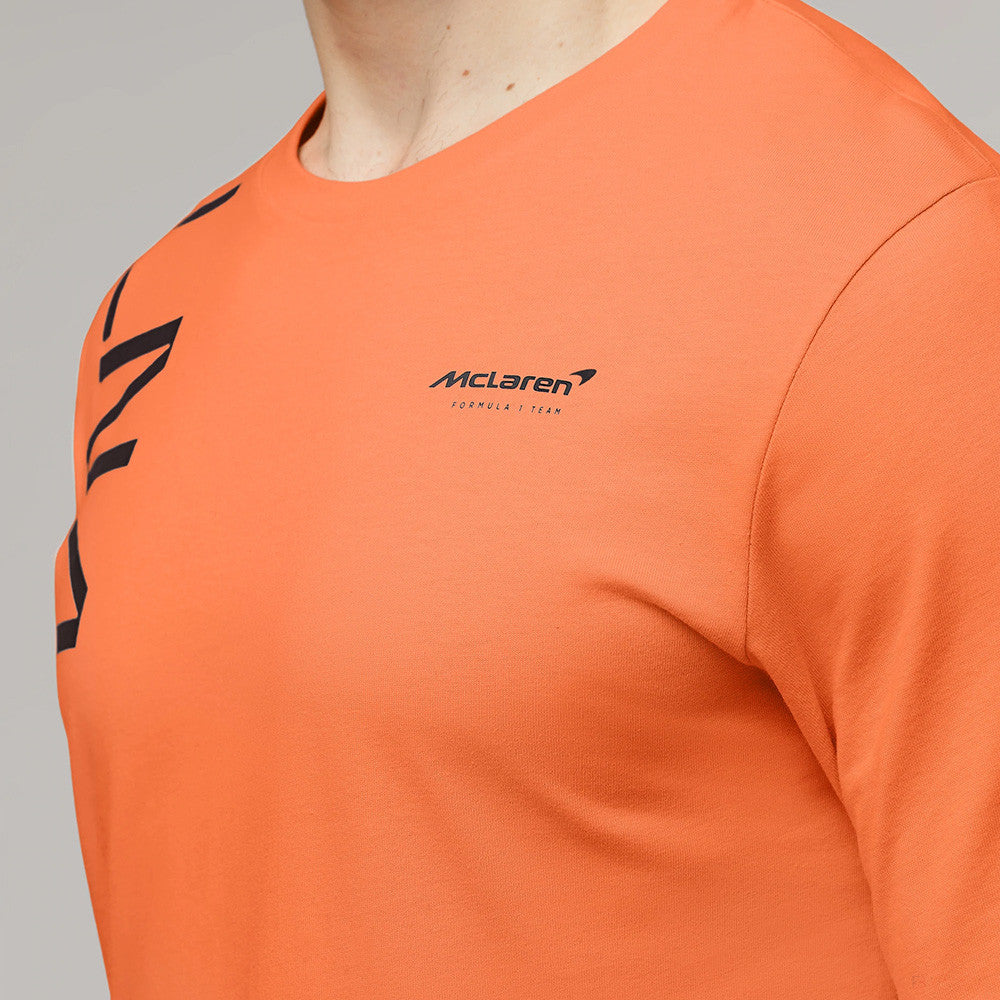 Tričko McLaren, Lando Norris #4, oranžové, 2022