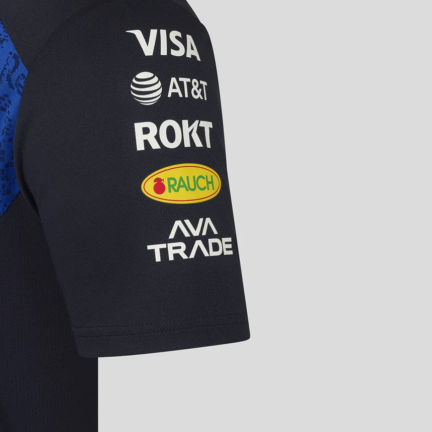 Red Bull tričko, týmové modré