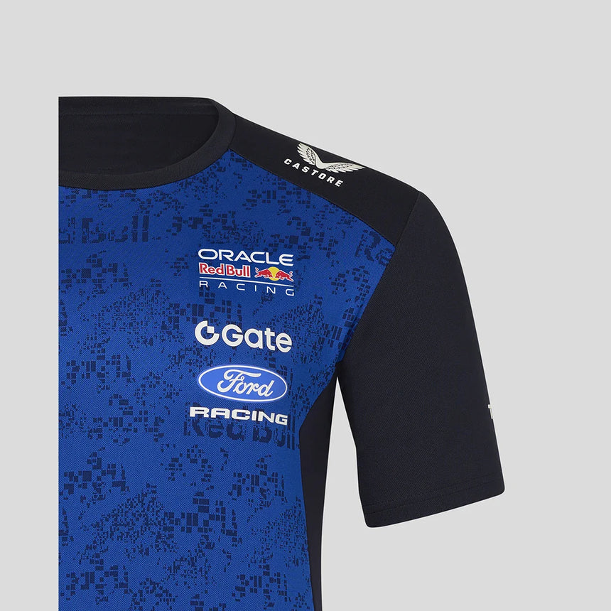 Red Bull tričko, týmové modré