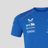 Alpine tričko, týmové, modré, 2026