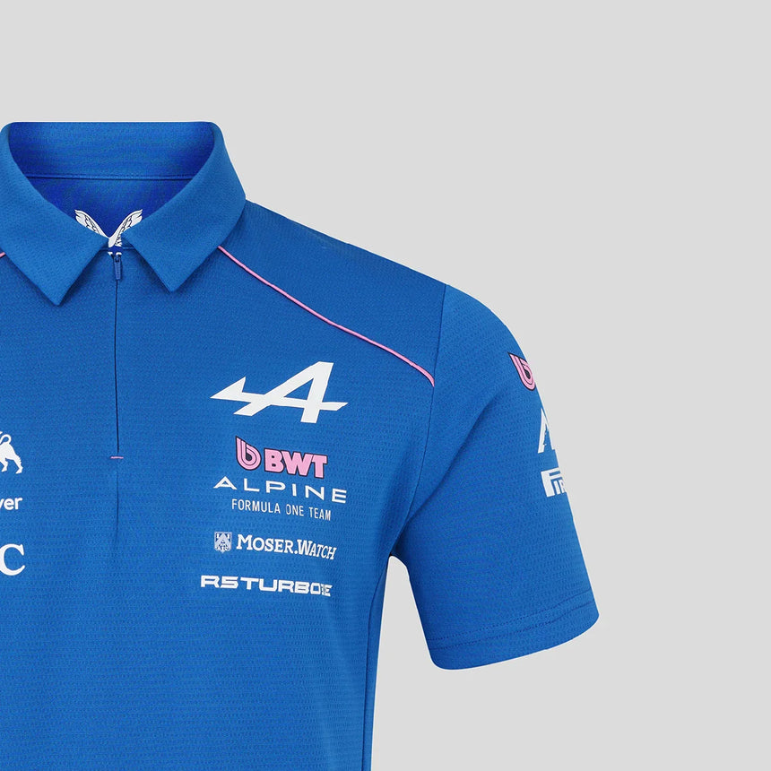 Polo Alpine, týmová modrá, 2026