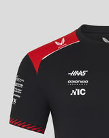 Haas F1 tričko, tým, černé