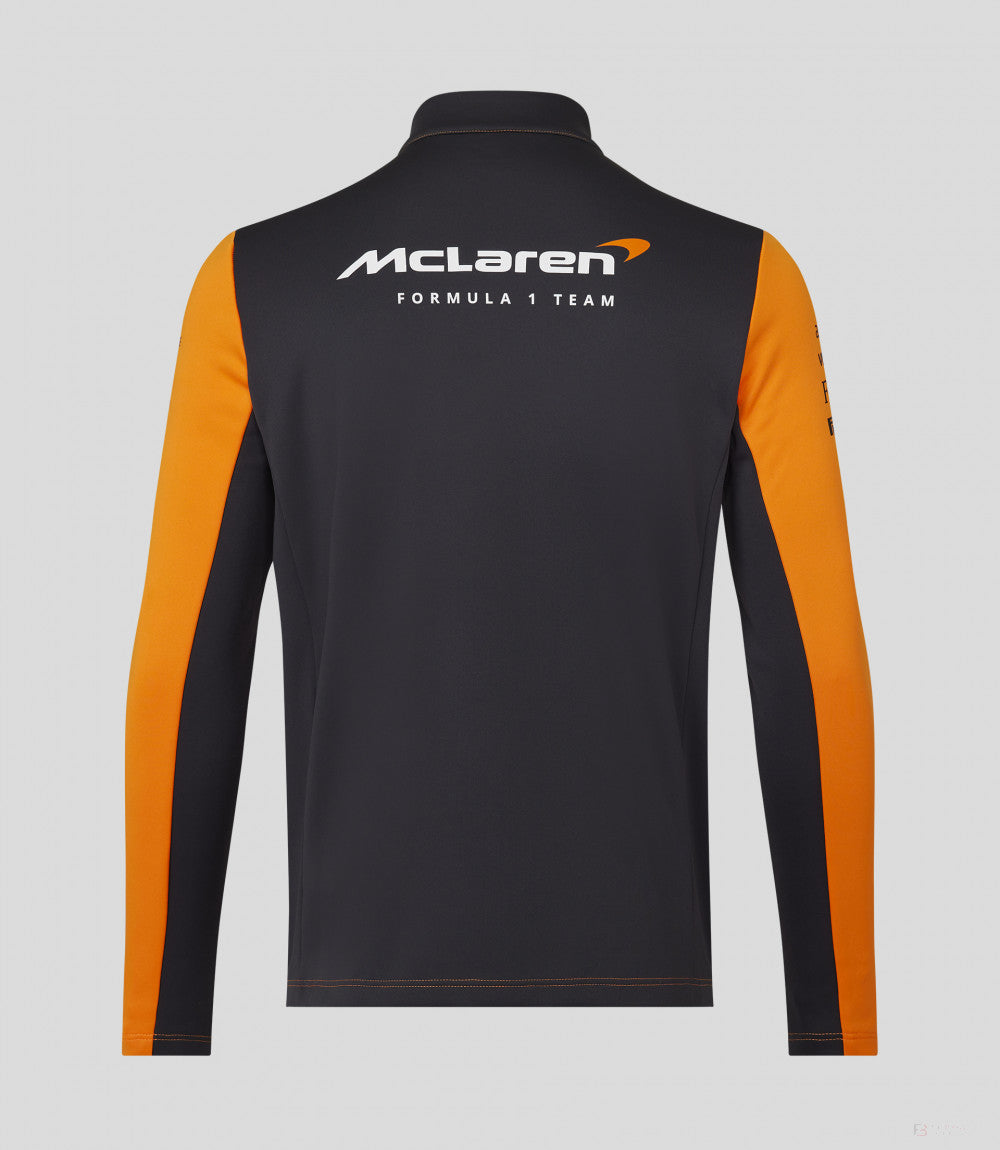 McLaren sweater, 1/4 Zip, team, papaya, 2023 - FansBRANDS®