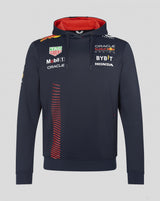Red Bull Racing sweatshirt, hooded, team, blue, 2023