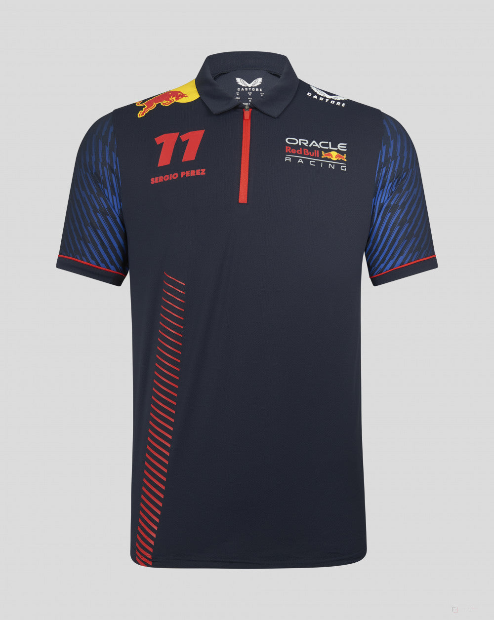 Red Bull Racing polo, Sergio Perez, blue, 2023 - FansBRANDS®