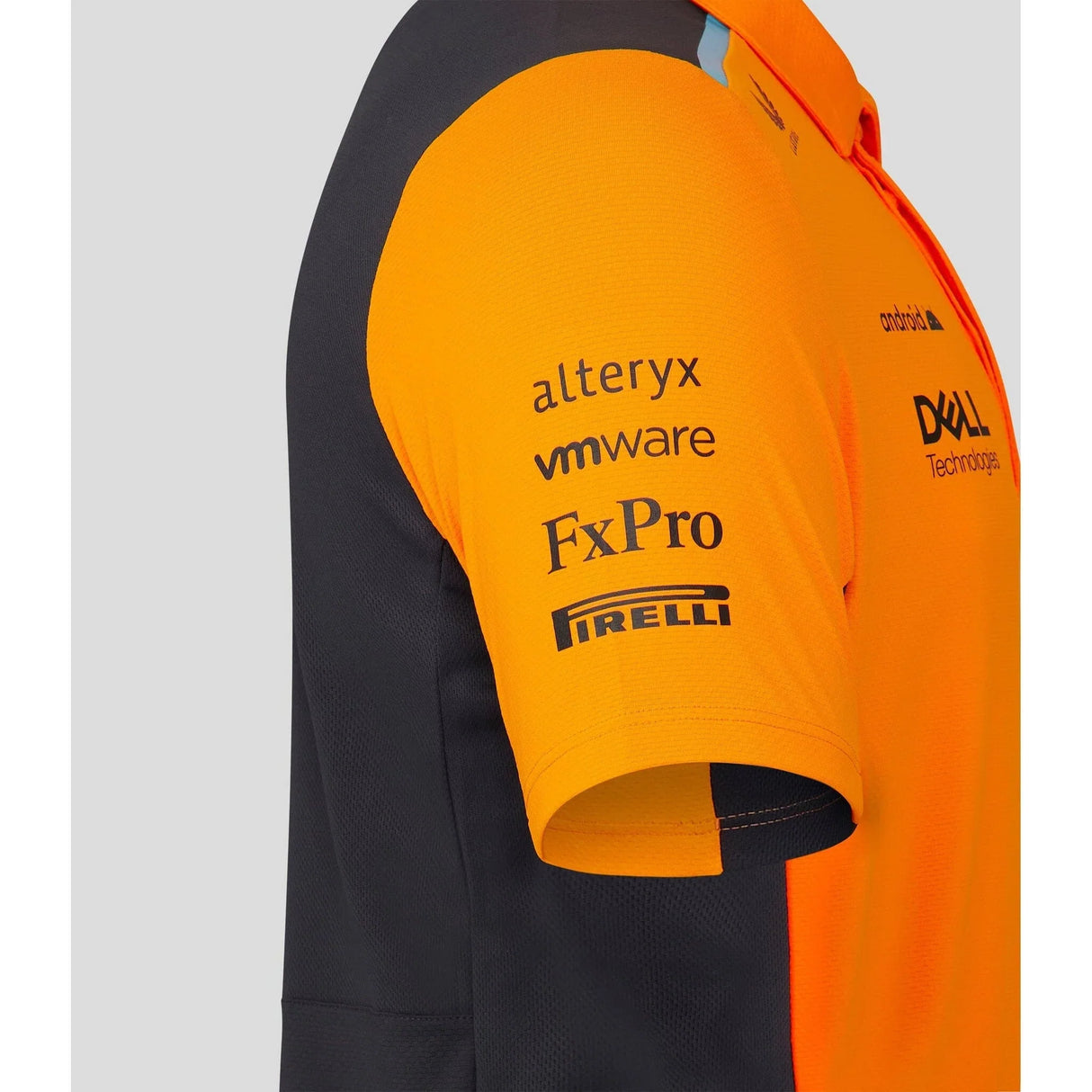 Polo McLaren, Castore, Oscar Piastri, orange