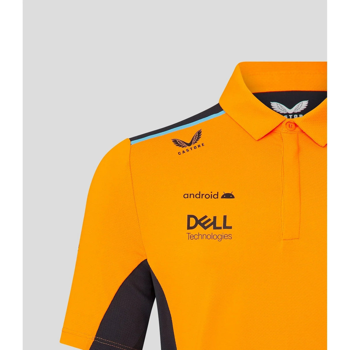 Polo McLaren, Castore, Oscar Piastri, orange