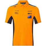 Polo McLaren, Castore, Oscar Piastri, orange