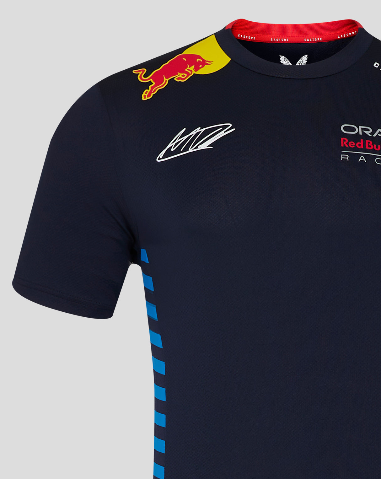 Red Bull tričko, Castore, Max Verstappen, modrá - FansBRANDS®