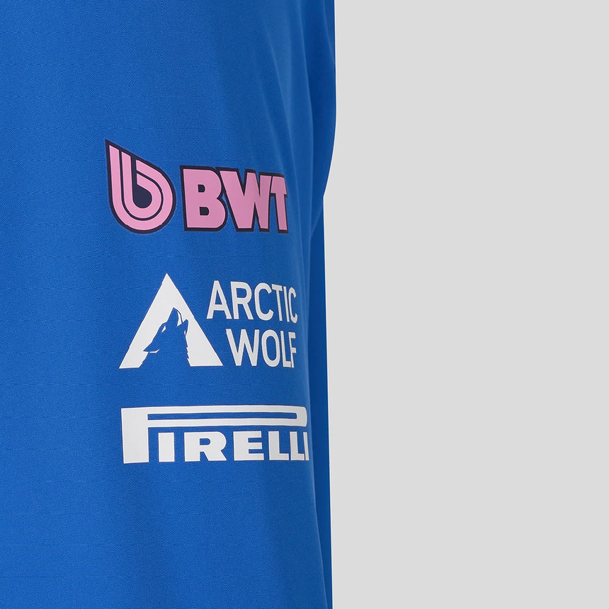 Alpine týmová nepromokavá bunda, modrá, 2026