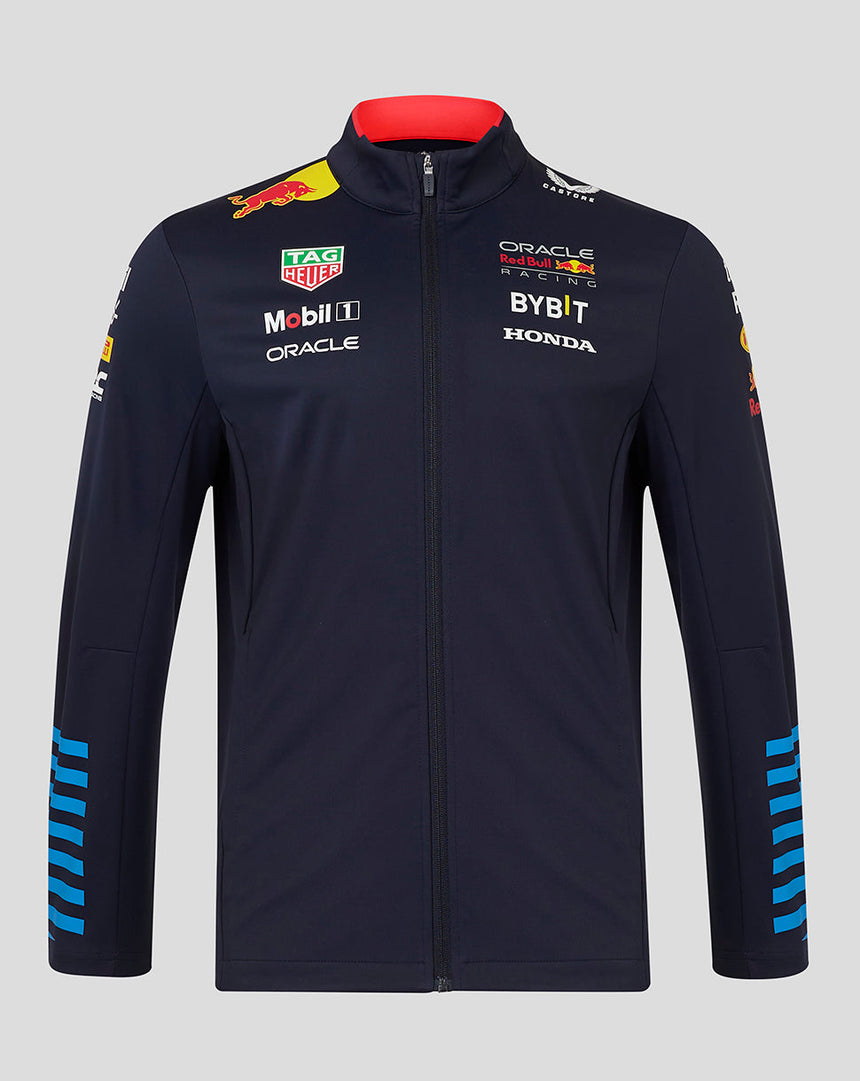 Red Bull jacket, Castore, Jacket, softshell, blue, 2024