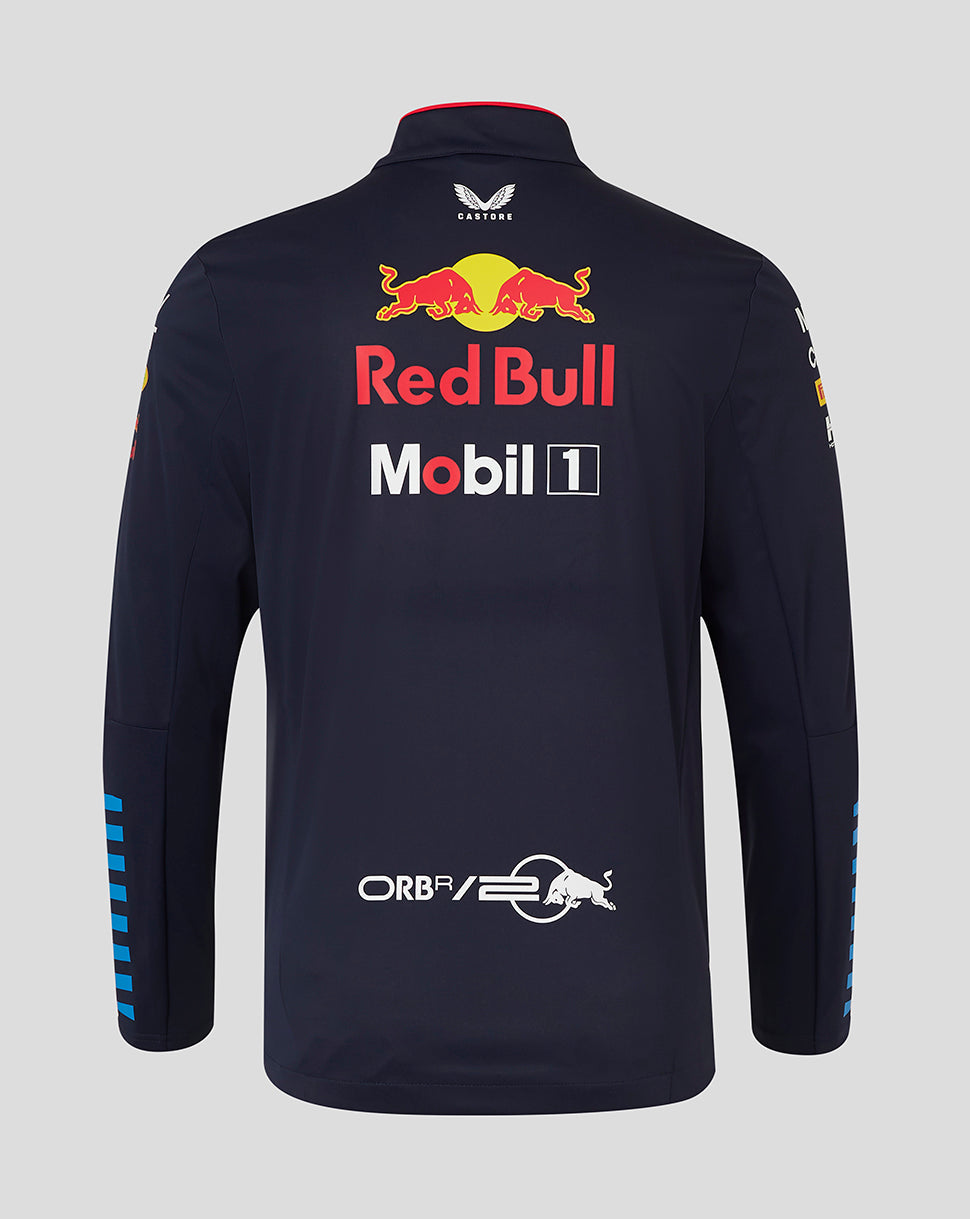 Bunda Red Bull, Castore, Bunda, softshell, modrá, 2024