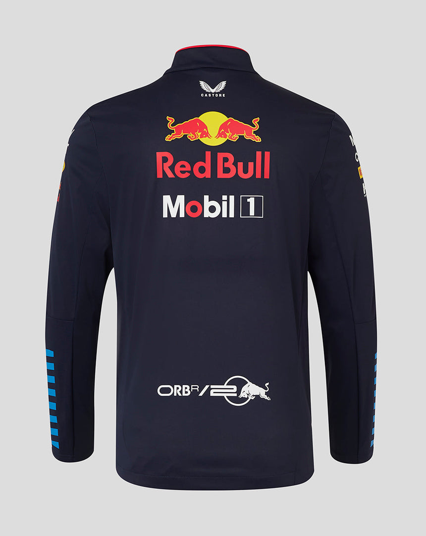 Red Bull jacket, Castore, Jacket, softshell, blue, 2024