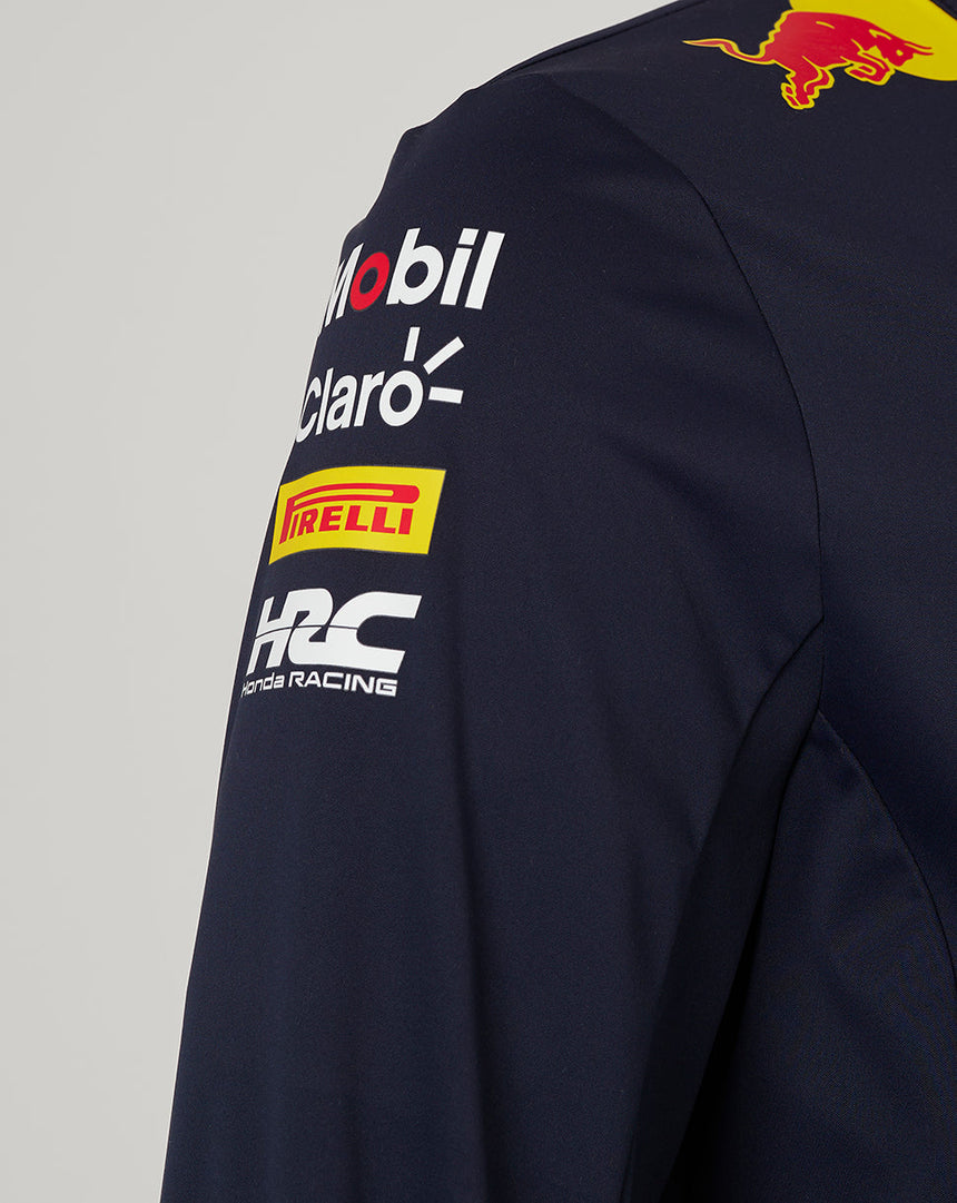 Red Bull jacket, Castore, Jacket, softshell, blue, 2024