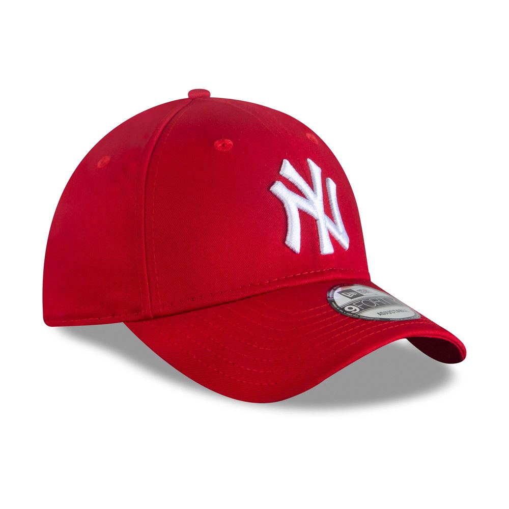 MLB New Era 940 League Basic Cap, červená/bílá