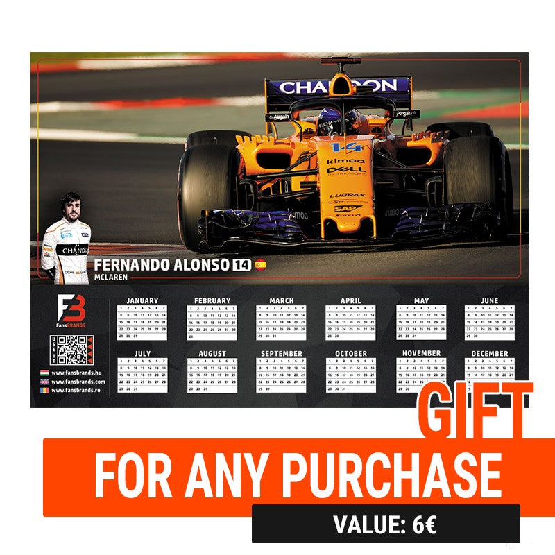 Dárkový kalendář Alonso Race