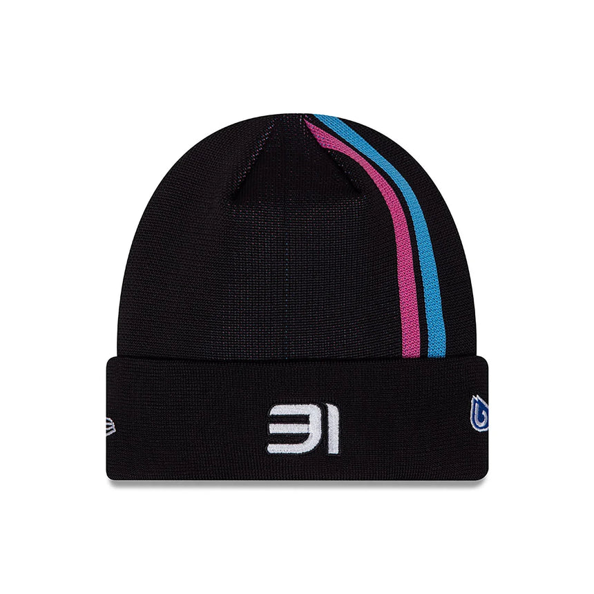 Alpine Hat, NEW ERA, Esteban Ocon, Cap, Adults, Black, 2024