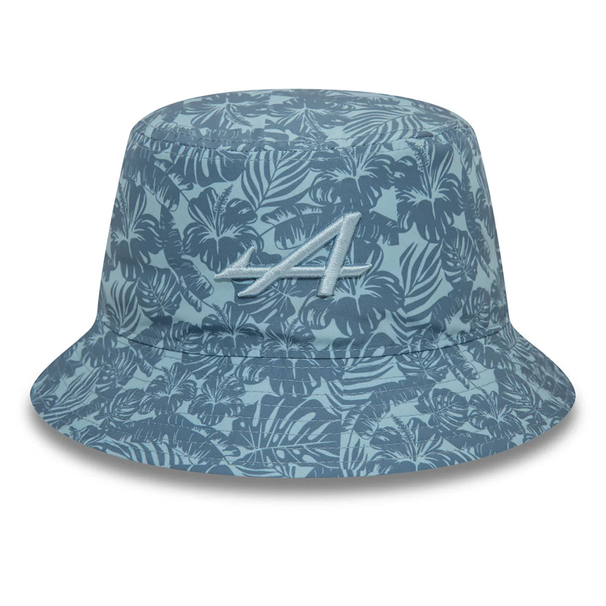 Klobouk Alpine bucket, New Era, květinový, modrý