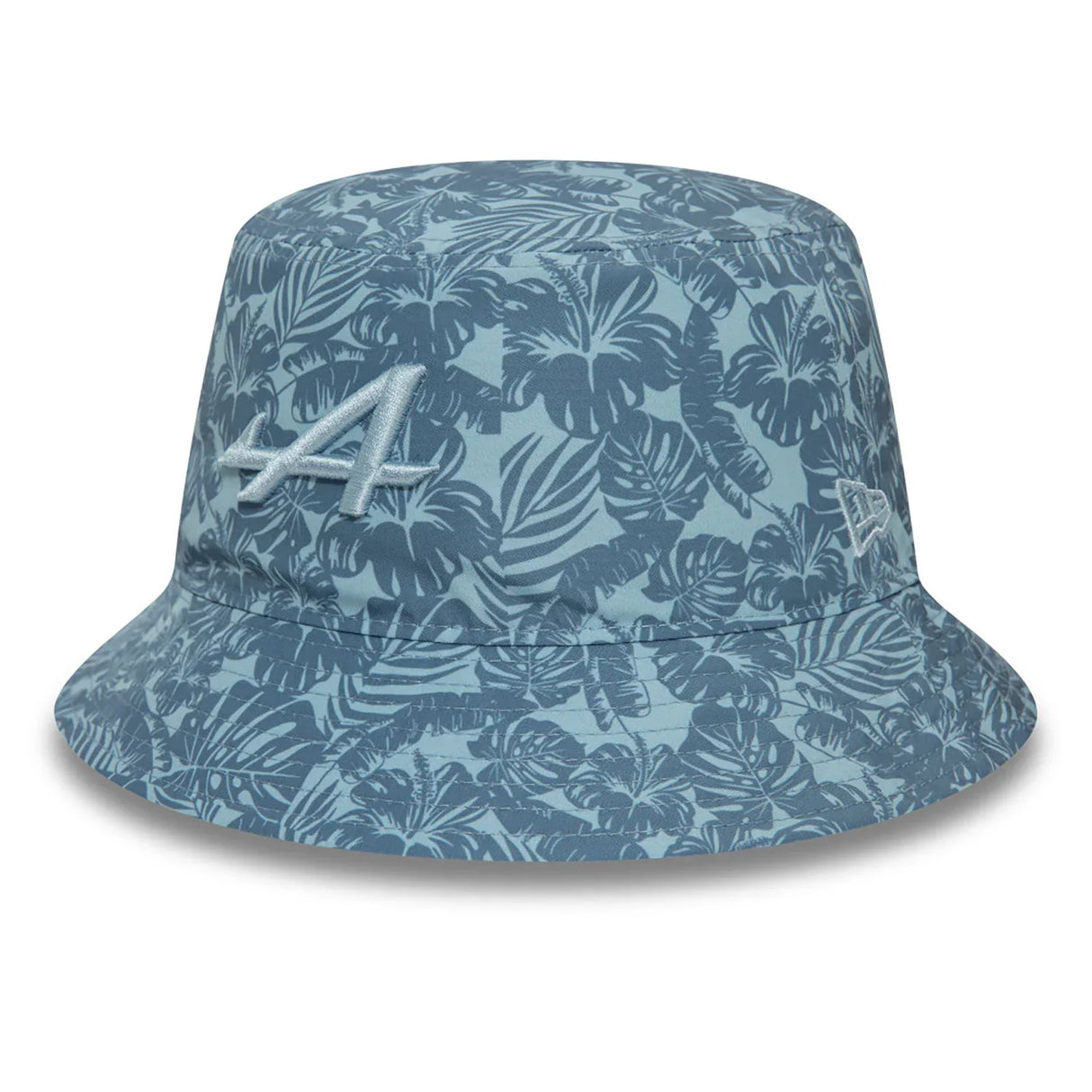 Klobouk Alpine bucket, New Era, květinový, modrý