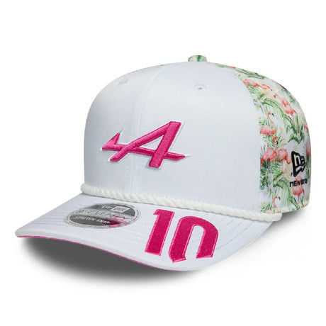 Alpská čepice, tým, Pierre Gasly, 9SEVENTY, New Era, Miami Speciální Edice, bílá, 2026