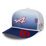 Alpská čepice, tým, Pierre Gasly, 9SEVENTY, New Era, Silverstone Speciální edice, bílá, 2026