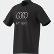 Audi tričko, DNA, adidas, šedé