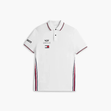 Cadillac F1 polo, tým, Tommy Hilfiger, bílá, 2026