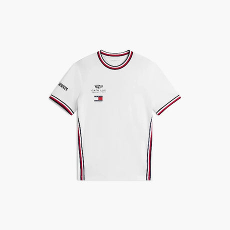 Cadillac F1 tričko, tým, Tommy Hilfiger, bílé, 2026
